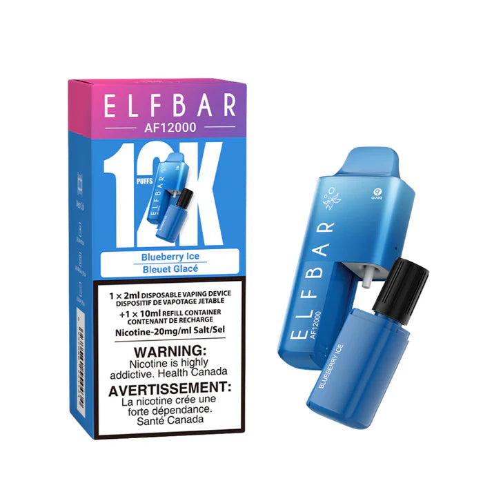 ElfBar AF12000 Blueberry Ice Disposable