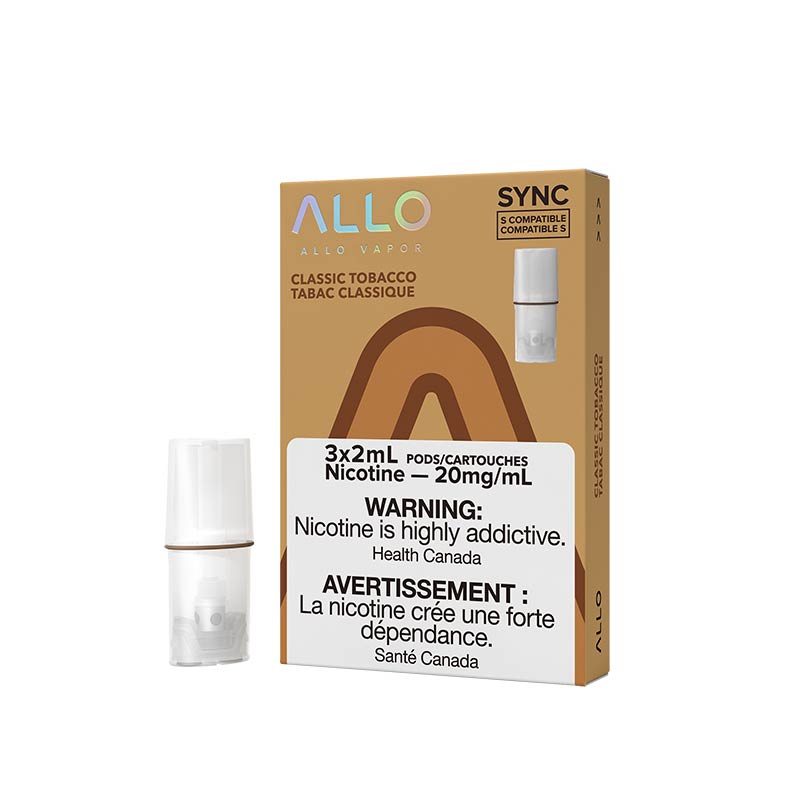 Allo Classic Tobacco 20mg Cartridge