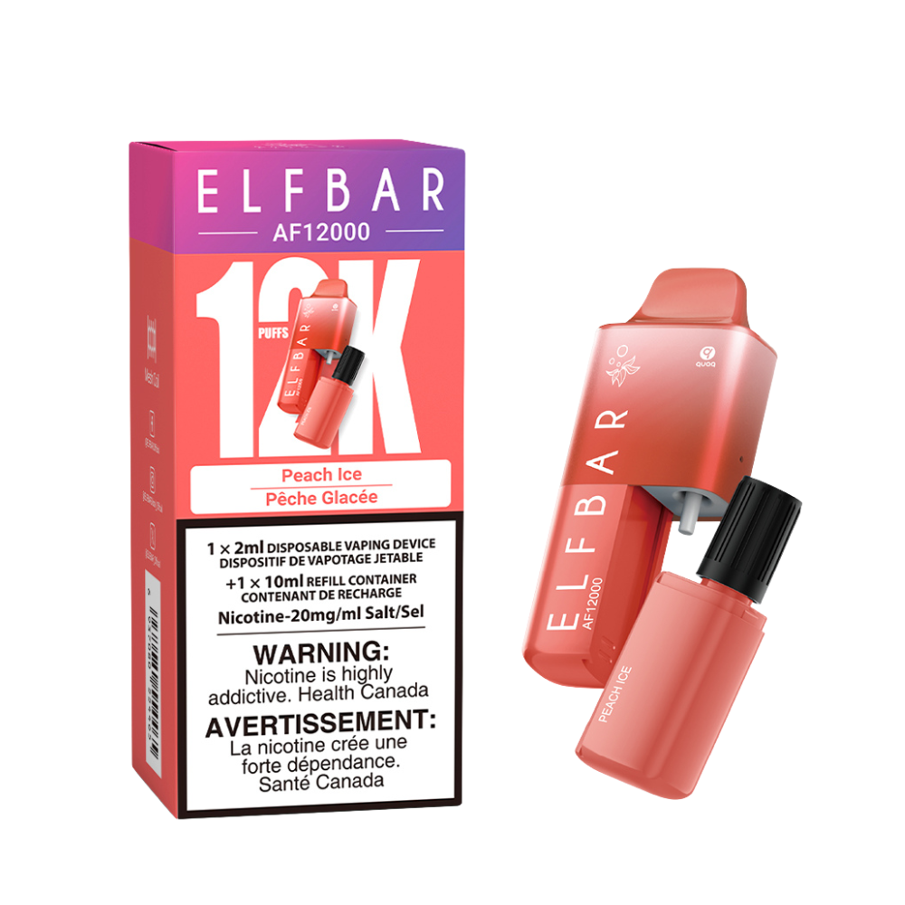 ElfBar AF12000 Peach Ice Disposable