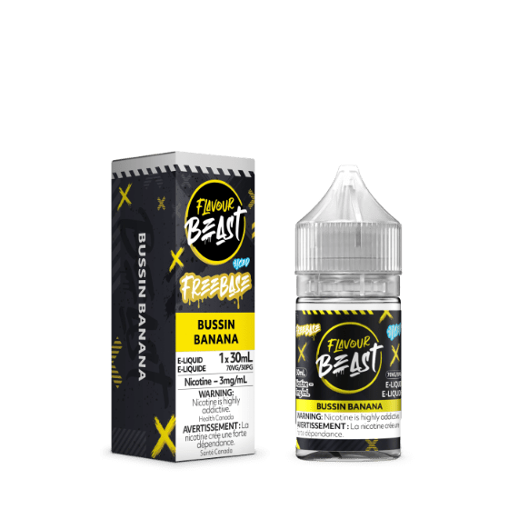 Flavour Beast Freebase Bussin Banana 3 mg