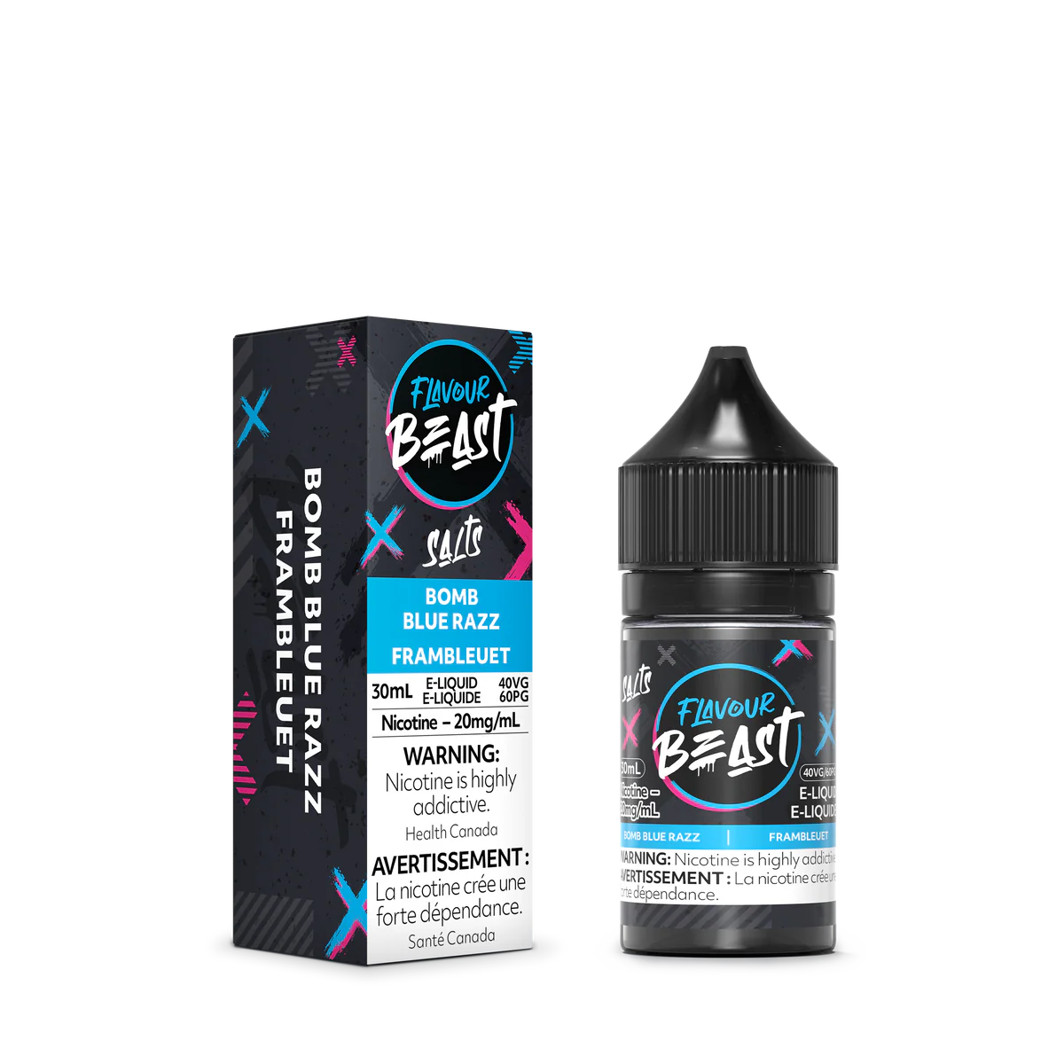 Flavour Beast Salts Bomb Blue Razz 20MG
