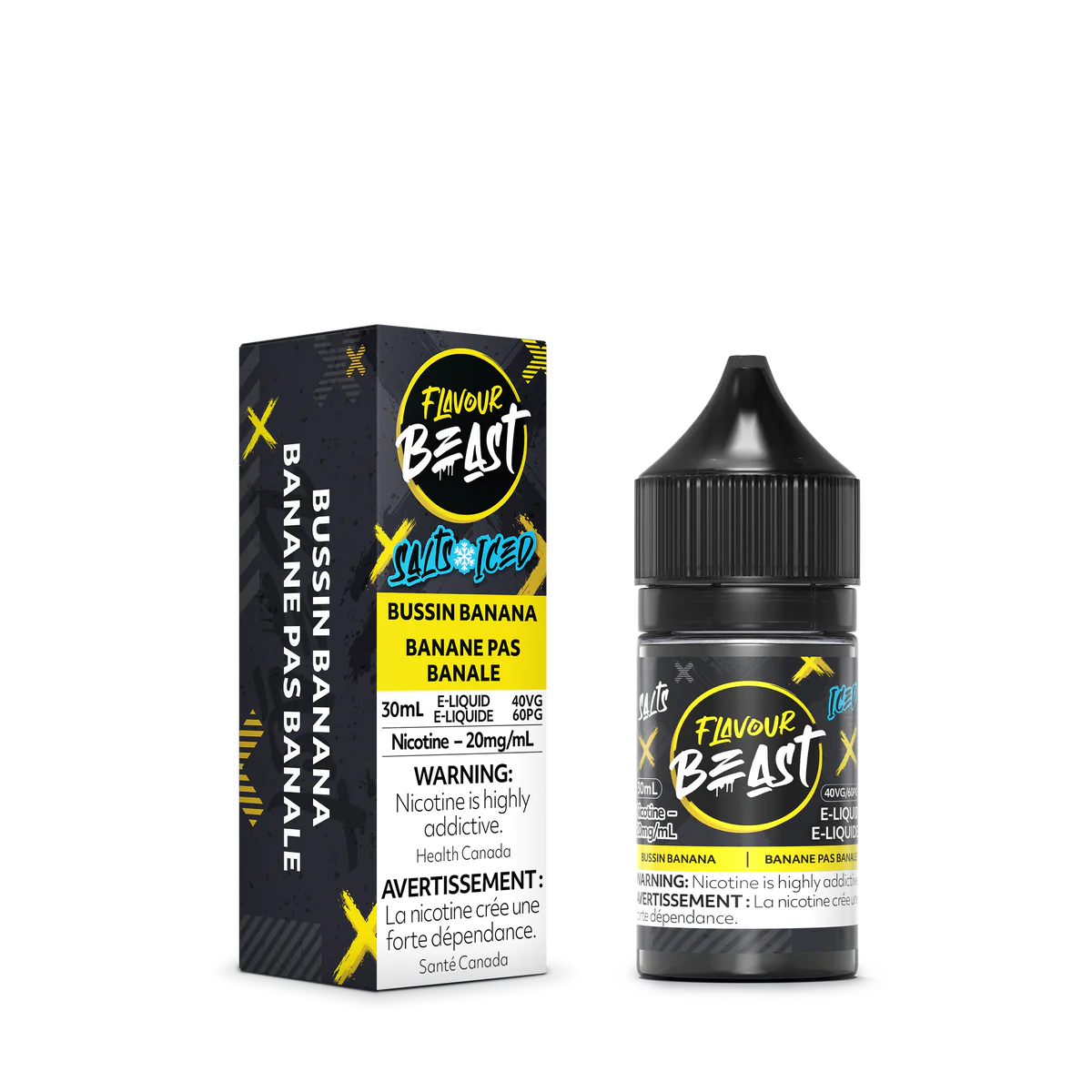 Flavour Beast Iced Bussin Banana 20mg