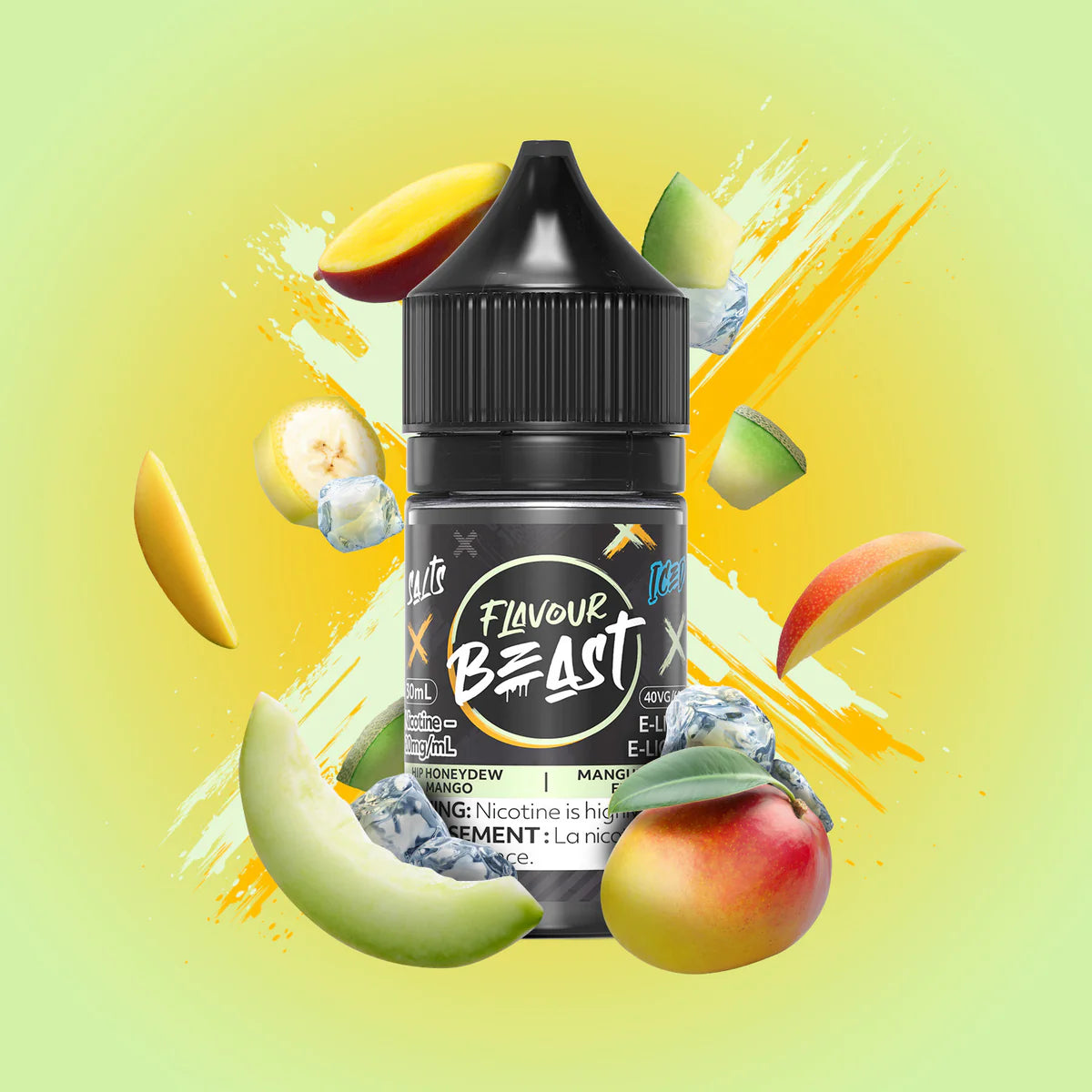 Flavour Beast Salt Ice  Hip Honeydew Mango 10mg