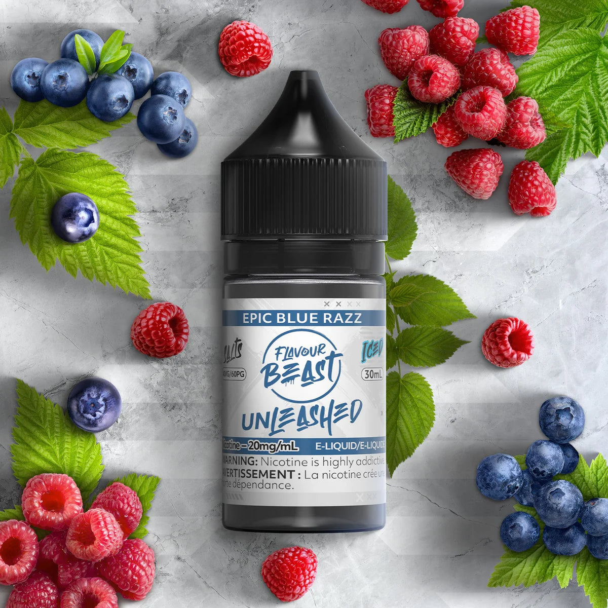 Flavour Beast Epic Blue Razz 20mg