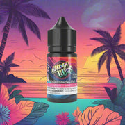 Adday Vapor e-liquid bottle with a colorful tropical background