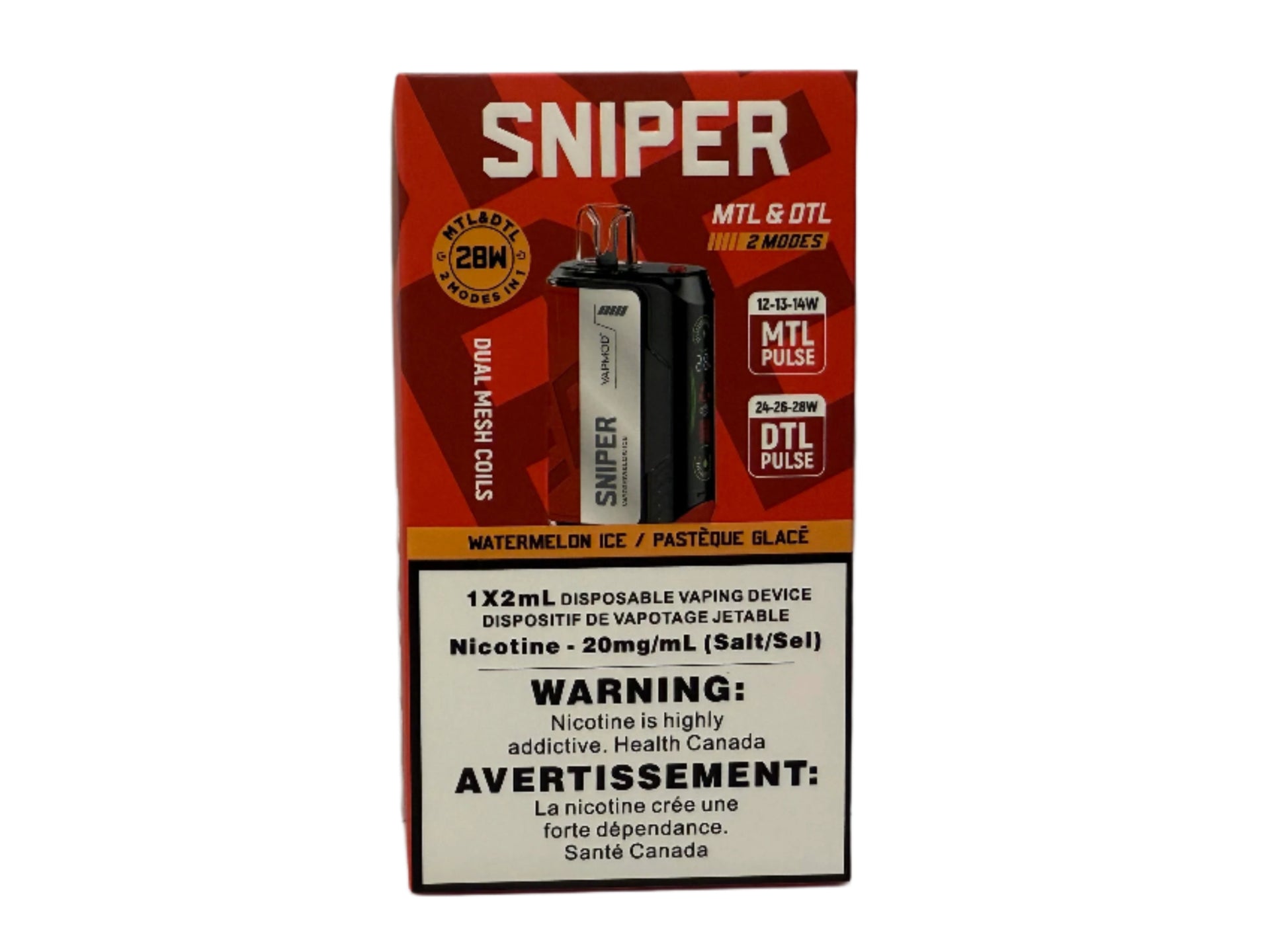 Sniper Watermelon Ice Disposable 2ml